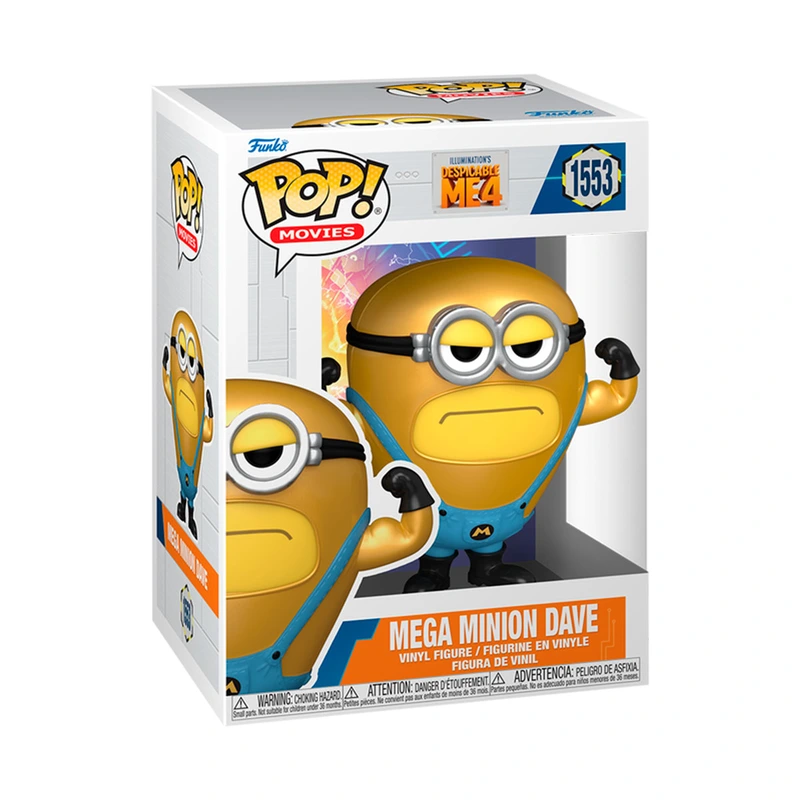 Ігрова фігурка FUNKO POP! серії "Нікчемний я 4" - СУПЕР ДЕЙВ