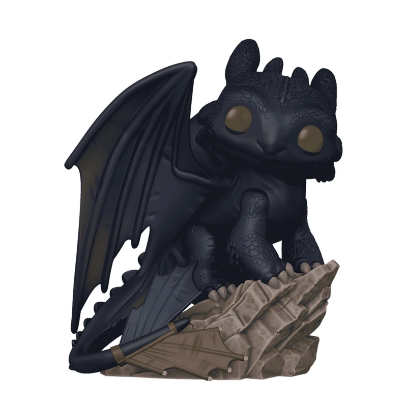 Ігрова фігурка FUNKO POP! серії "Як приборкати дракона" - БЕЗЗУБИК НА СКЕЛІ