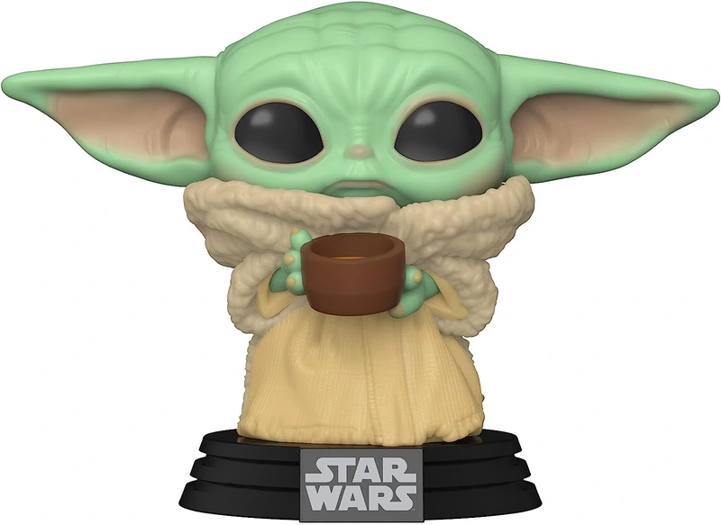 Малюк Йода з чашкою - Funko POP Star Wars The Mandalorian #378: The Child (with Cup)