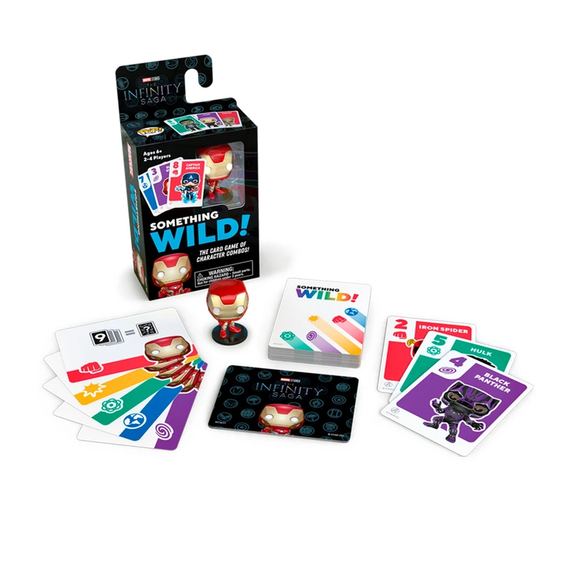 Настільна гра з картками FUNKO Something Wild серії "Війна нескінченності" - ЗАЛІЗНА ЛЮДИНА