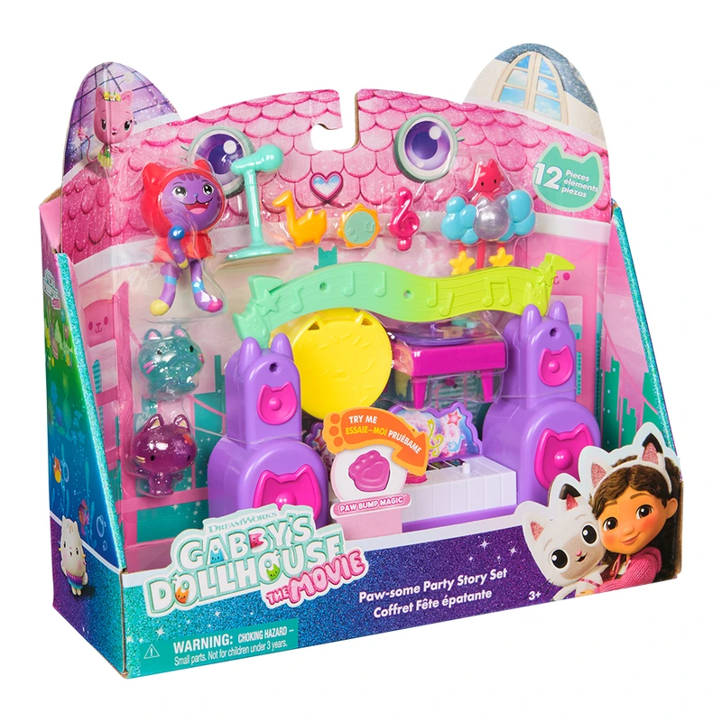 Ляльковий будиночок Габбі у кіно: Ігровий набір «Кімната вечірок діджея Нявкота»