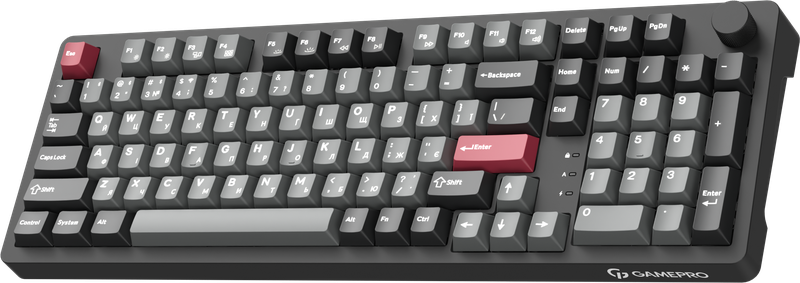 Бездротова механічна клавіатура GamePro Asgard Drakkar (MK305BK)