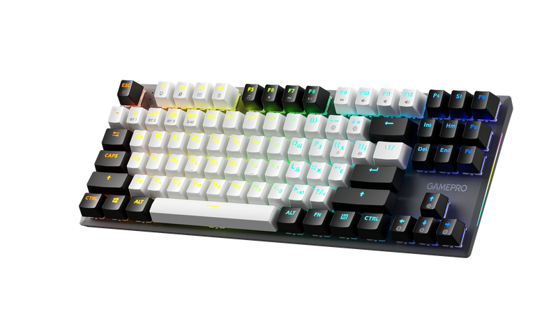 Бездротова механічна клавіатура GamePro Genesis Joker Pro (MK124G) 87% Red switches