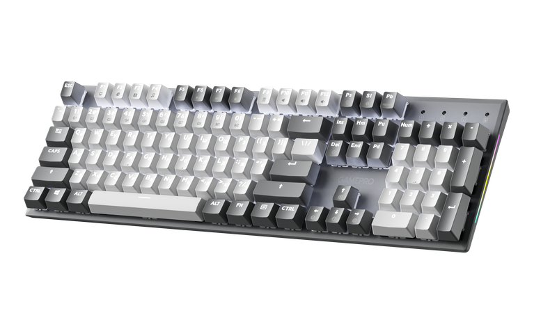 Дротова механічна клавіатура GamePro Genesis Metallic (MK144G) 100% Red switches