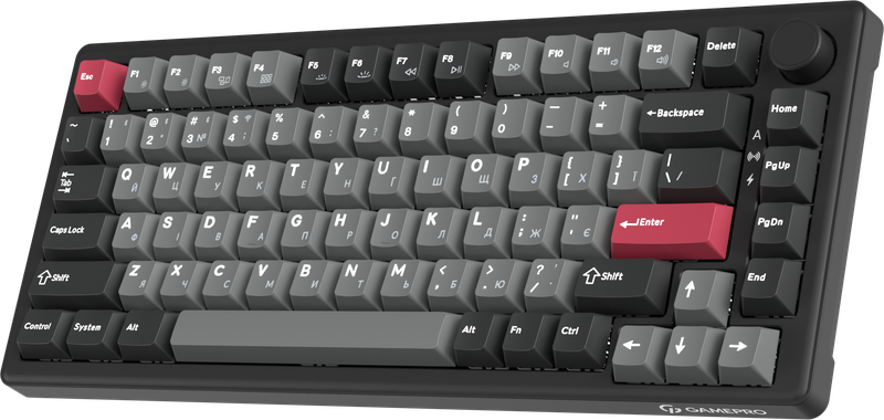 Бездротова механічна клавіатура GamePro Asgard Yord (MK266BK)