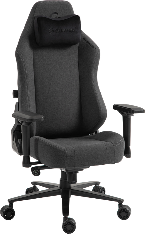 Крісло ігрове GamePro GC775DG Fabric Dark Gray