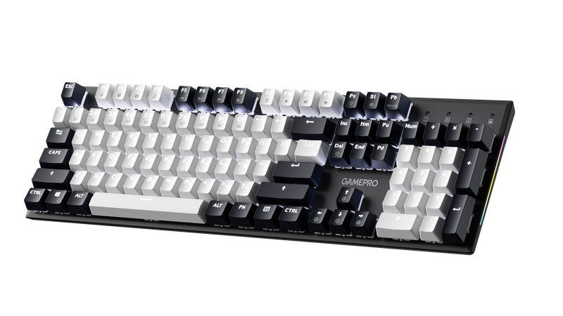 Дротова механічна клавіатура GamePro Genesis Metallic (MK144B) 100% Red switches