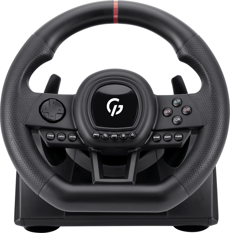 Ігрове кермо GamePro RW038PM з педалями та коробкою передач PC/XBOX360/XBOXONE/SWITCH/PS3/PS4
