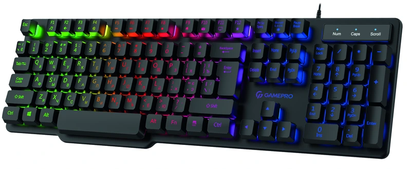 Клавіатура дротова GamePro GK380