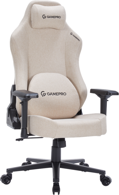 Крісло ігрове GamePro FGC750G Fabric Beige