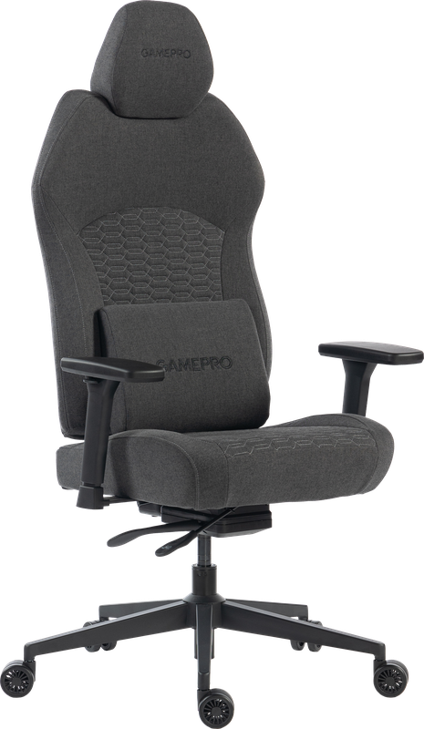 Крісло ігрове GamePro GC760DG Fabric Dark Gray