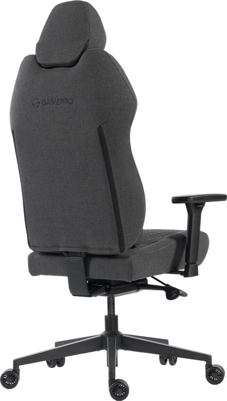 Крісло ігрове GamePro GC760DG Fabric Dark Gray — фото 4