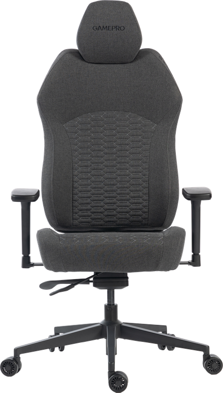 Крісло ігрове GamePro GC760DG Fabric Dark Gray — фото 9