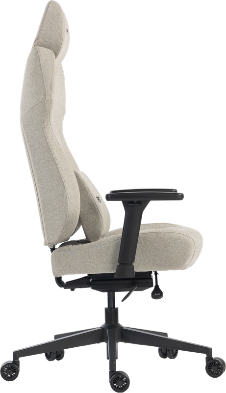 Крісло ігрове GamePro GC760LG Fabric Light Gray — фото 3