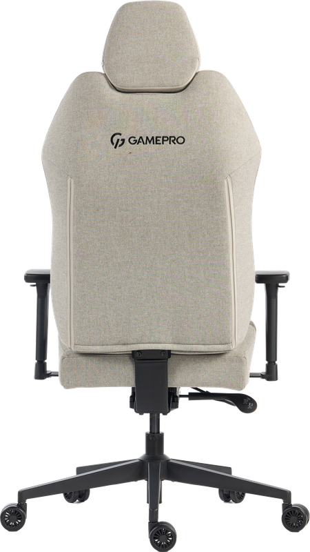 Крісло ігрове GamePro GC760LG Fabric Light Gray — фото 5