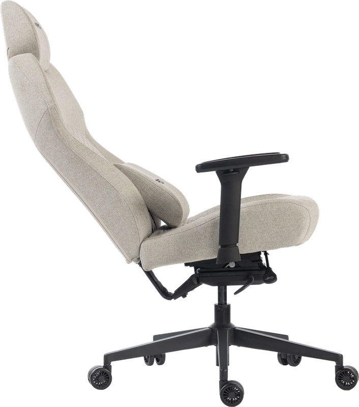 Крісло ігрове GamePro GC760LG Fabric Light Gray — фото 8