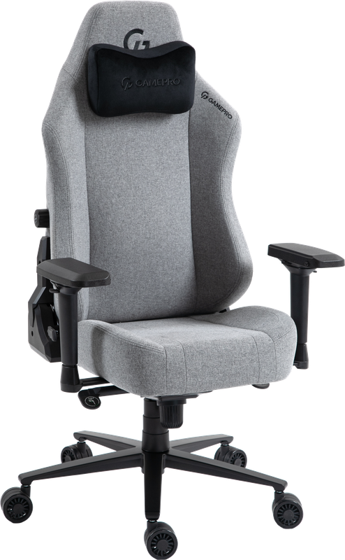 Крісло ігрове GamePro GC775G Fabric Gray