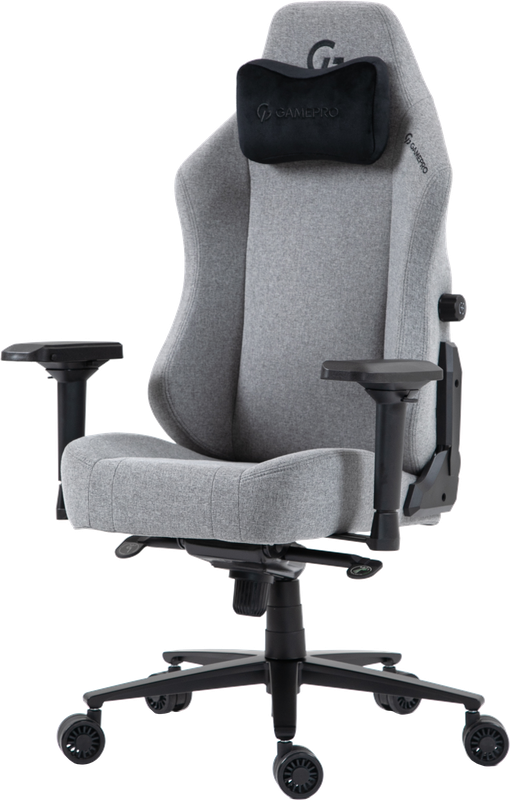 Крісло ігрове GamePro GC775G Fabric Gray — фото 8