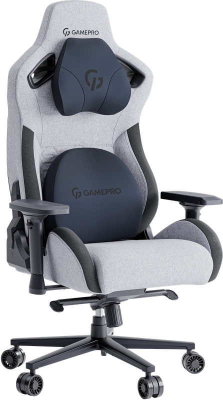 Крісло ігрове GamePro GC900DG Fabric Dark Grey — фото 3