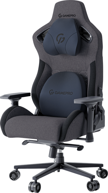 Крісло ігрове GamePro GC900SG Fabric Space Grey — фото 3