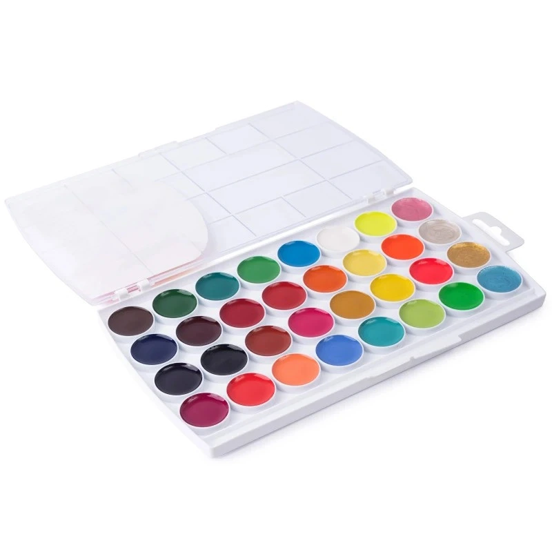 Акварельні фарби "Творчість без меж" 400126, 32 кольори