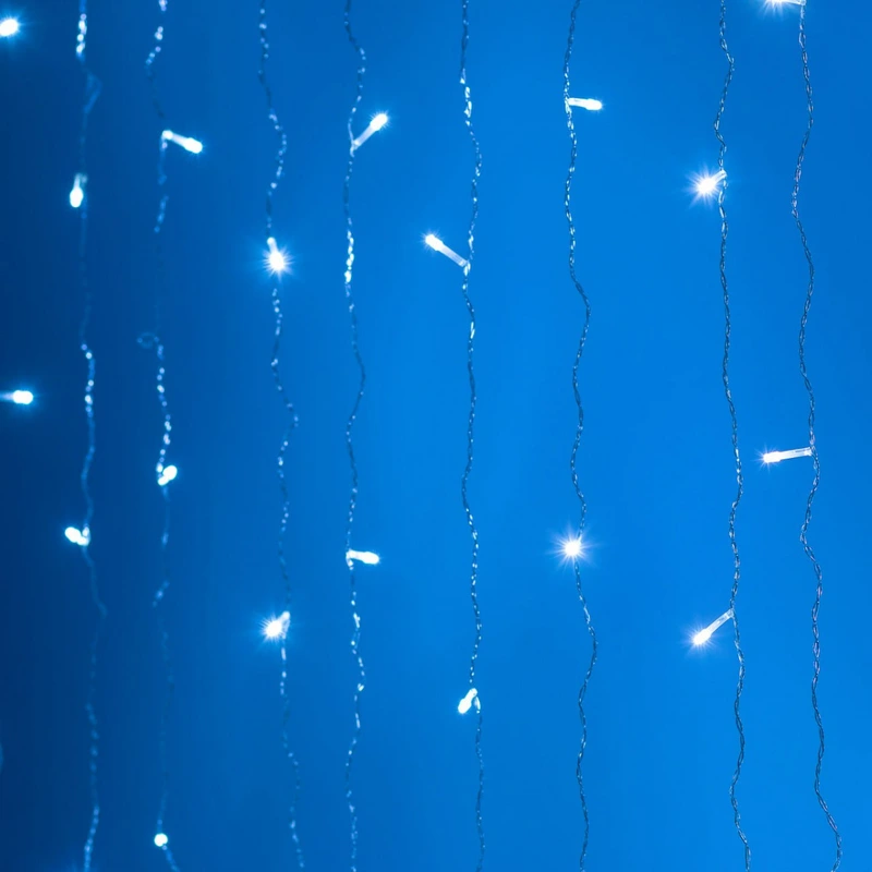 Гірлянда світлодіодна GarlandoPro 270 LED Водоcпад 3х3 м 10 ліній 8 режимів Білий 1733051W