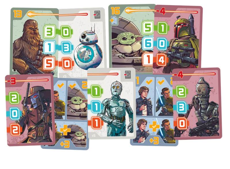 Зоряні війни. Мисливці за головами (Star Wars: Bounty Hunters) - 1 ТК (6 шт)