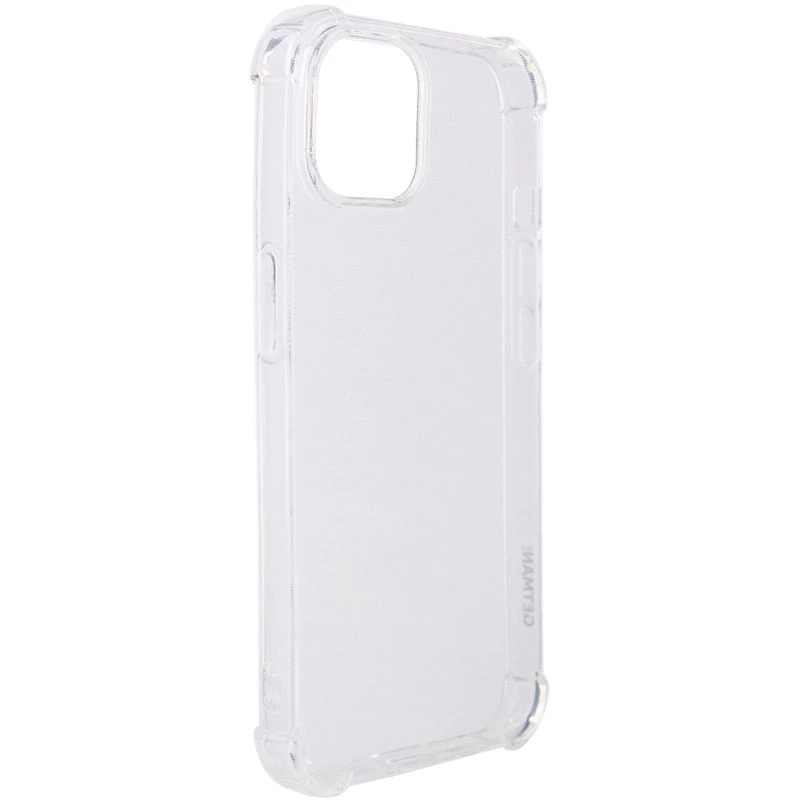 TPU чохол GETMAN Ease logo посилені кути для Apple iPhone 14 Plus (6.7") Безбарвний (прозорий)