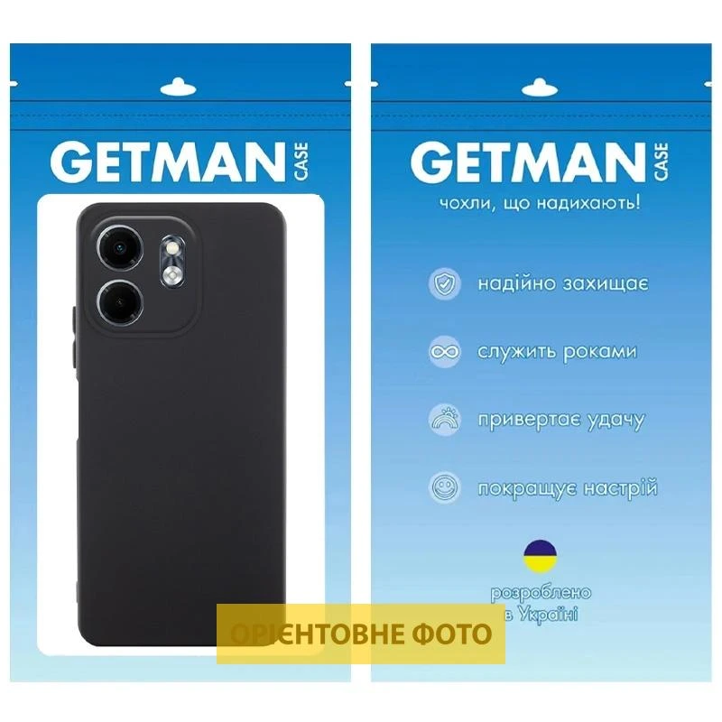 Чохол TPU GETMAN Liquid Silk Full Camera для Motorola Edge 50 Fusion Зелений / Dark green
