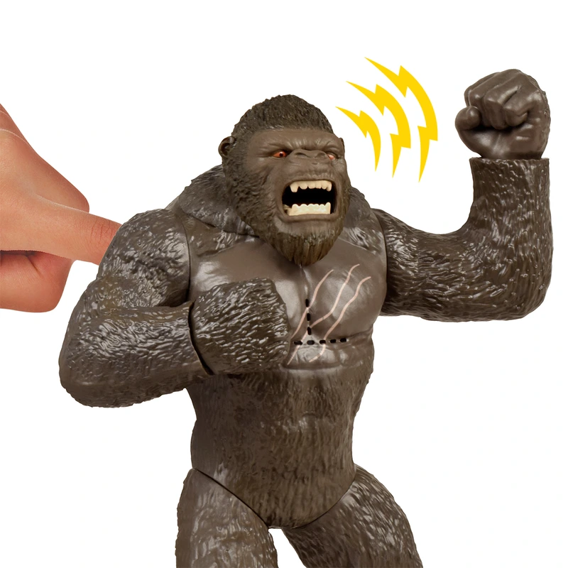 Фігурка GODZILLA VS. KONG S2 – КОНГ ГОТОВИЙ ДО БОЮ (18 см, звук)