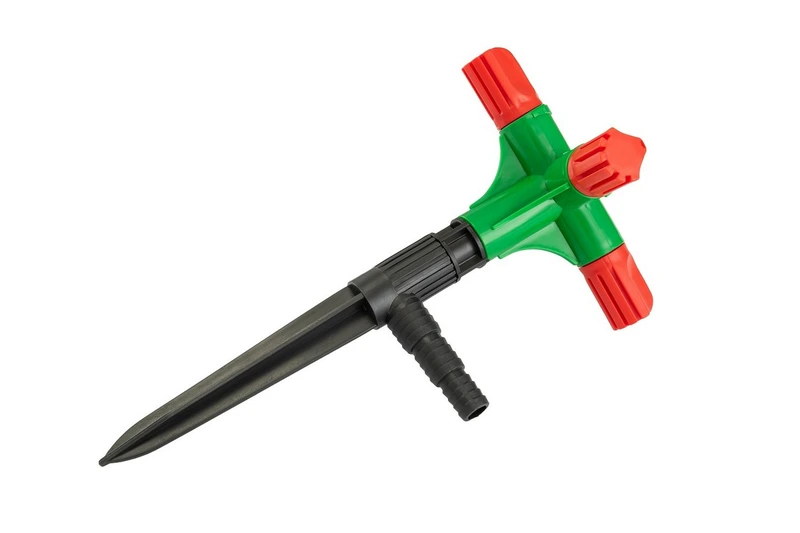 Зрошувач для поливу ГОСПОДАР "Вертоліт-4" ЕКО на ніжці 92-9045