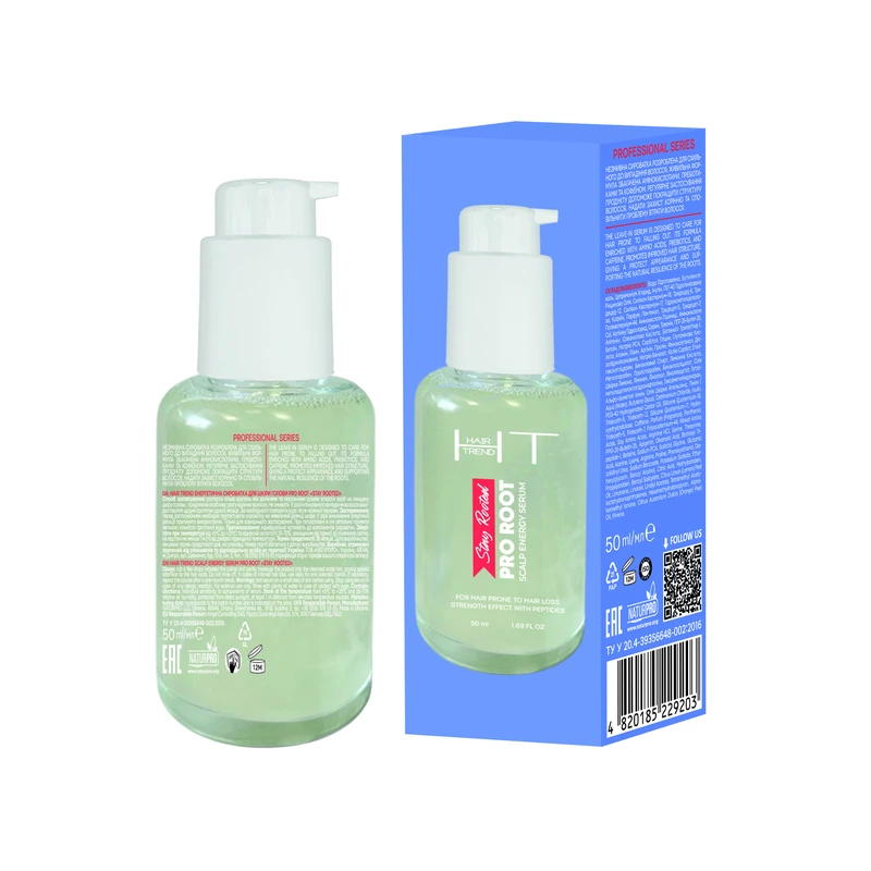 HAIR TREND Енергетична сироватка для шкіри голови Pro Root "Stay Rooted", 50 мл