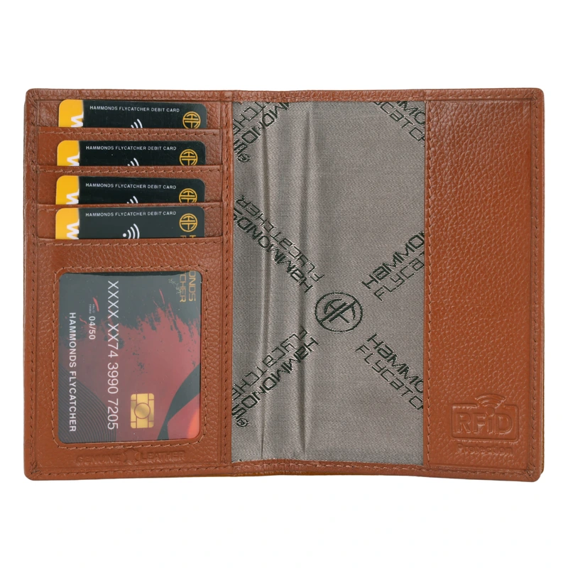 Шкіряна обкладинка для паспорта Hammonds Flycatcher PH602 Tan (Свіло-коричневий)