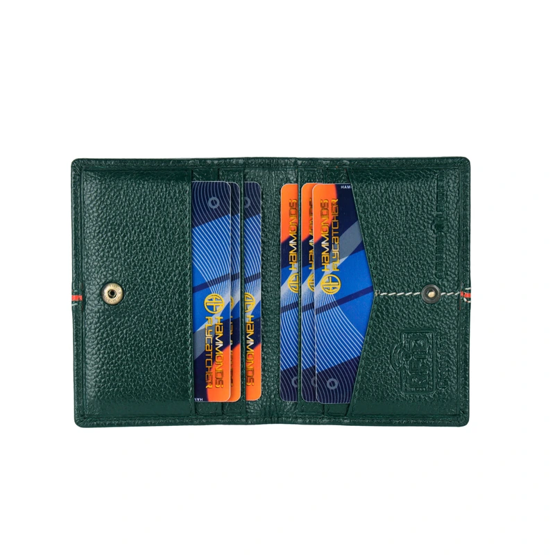 Шкіряний картхолдер Hammonds Flycatcher CC601 DS Green (Зелений)