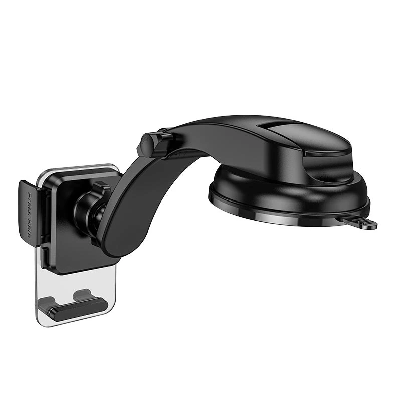 Автотримач для телефона HOCO CA118 Delicate press type center console car holder Space Black — фото 4