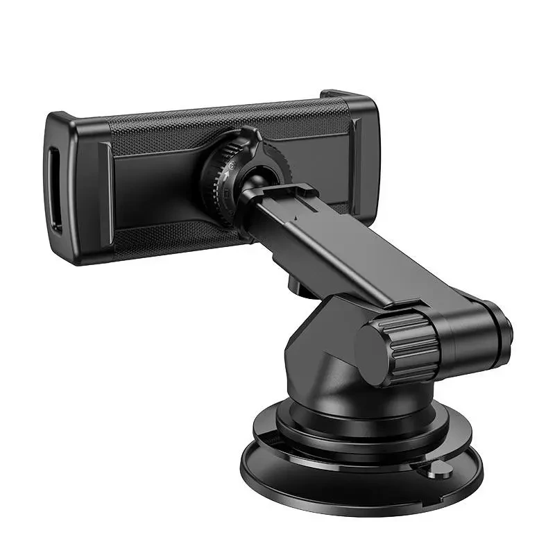 Автотримач для телефона HOCO CA120 Prospering center console car holder for tablets Black — фото 6