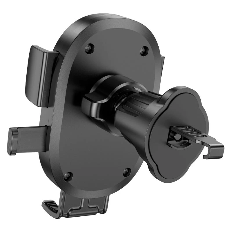 Автотримач для телефона HOCO H18 Mighty one-button car holder(air outlet) Black