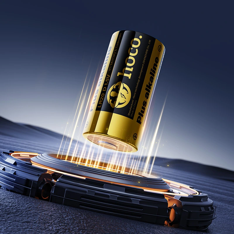 Батарейка HOCO JA5 D alkaline battery LR20(2PCS) — фото 8
