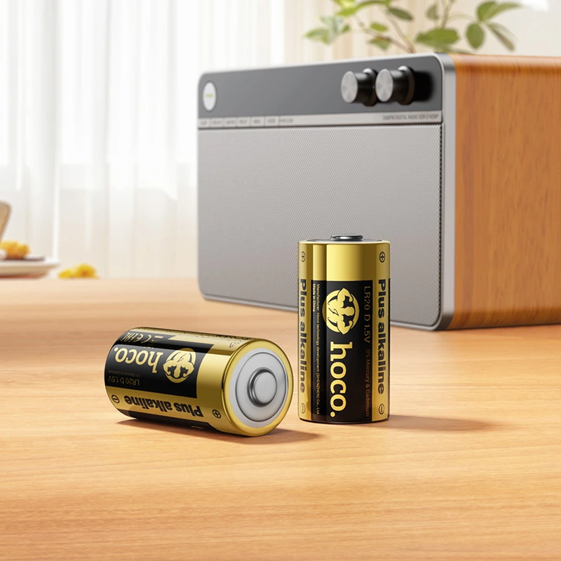 Батарейка HOCO JA5 D alkaline battery LR20(2PCS) — фото 9