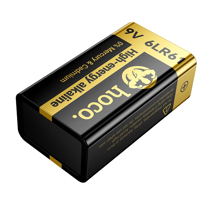 Батарейка HOCO JA9 9V alkaline battery 6LR61 — фото 7