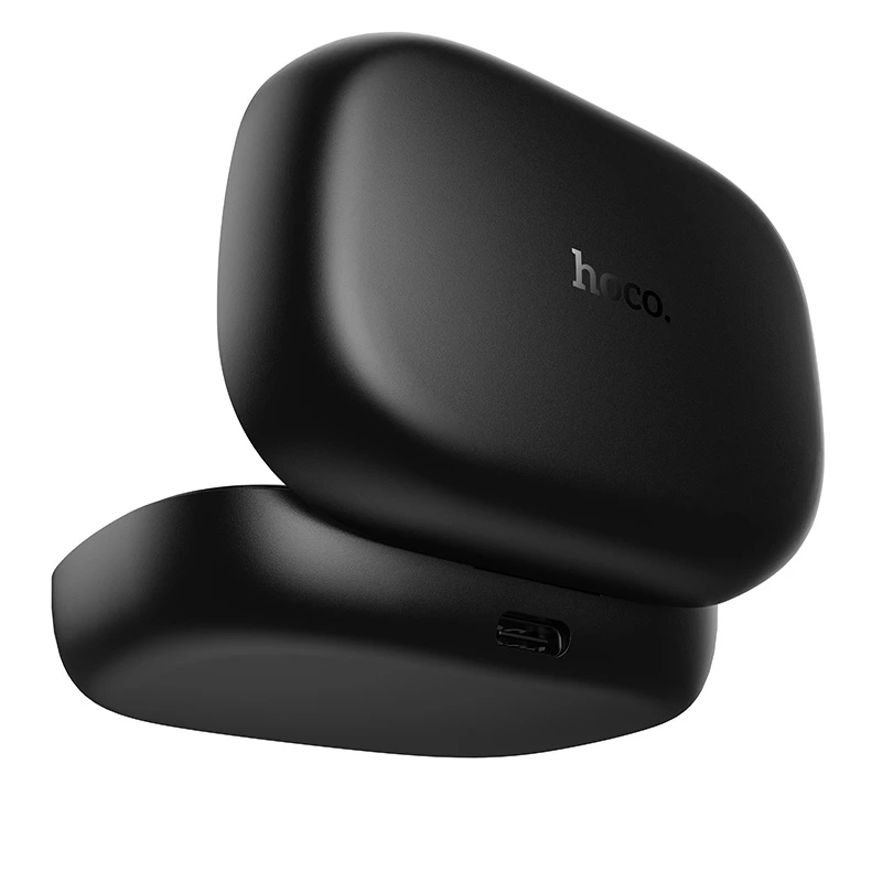 Бездротова мікрофонна система HOCO L27 Ice hidden wireless microphone  (Type-C) Black — фото 7
