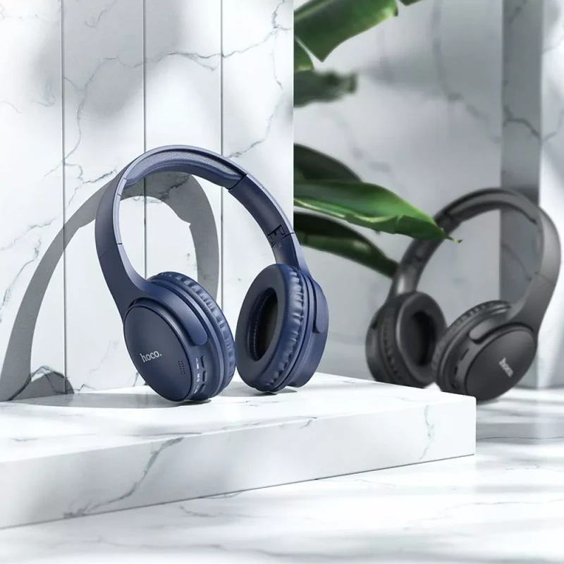 Бездротові накладні навушники HOCO W40 Mighty BT headphones Black — фото 3