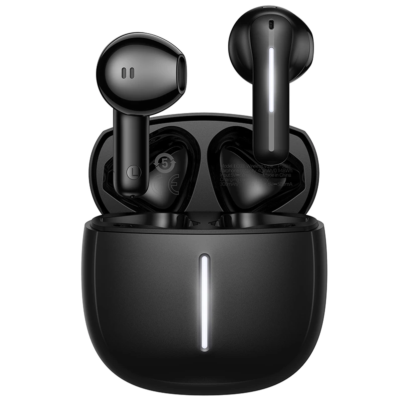 Бездротові навушники TWS HOCO EQ33 Gem wireless BT headset(App) Black — фото 3