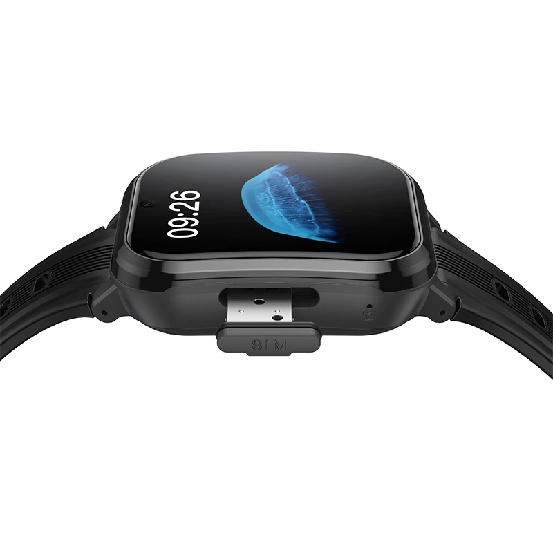 Дитячий смарт-годинник HOCO Y108 4G children phone-watch Black — фото 3