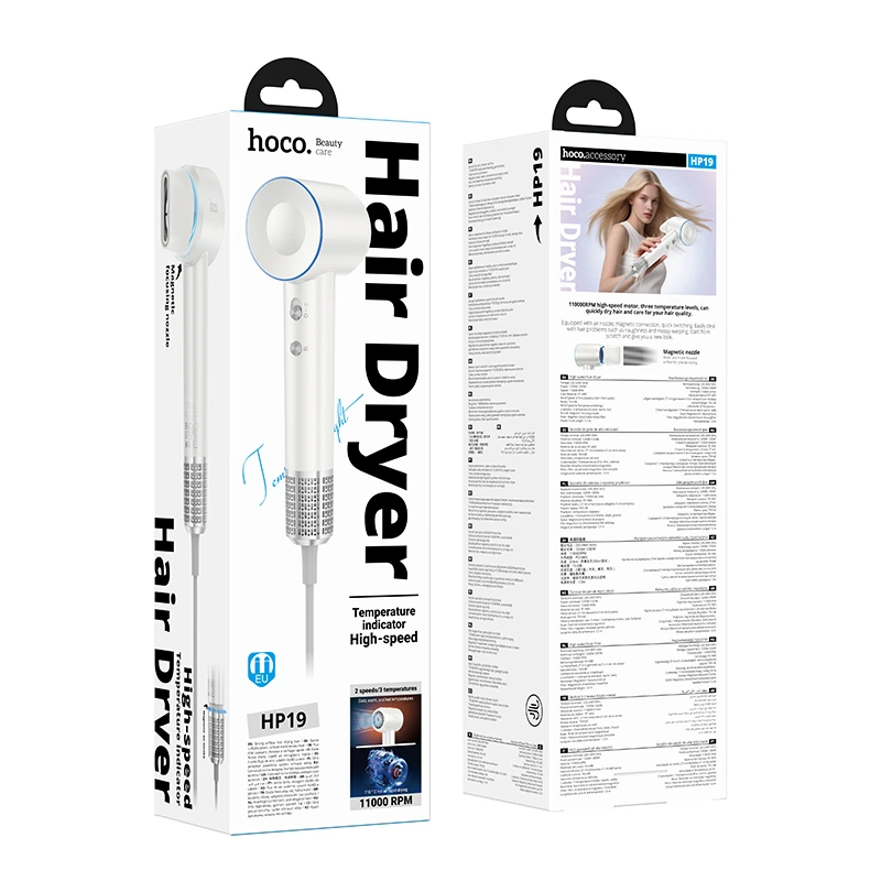 Фен HOCO HP19 1350 W High-speed hair dryer White
