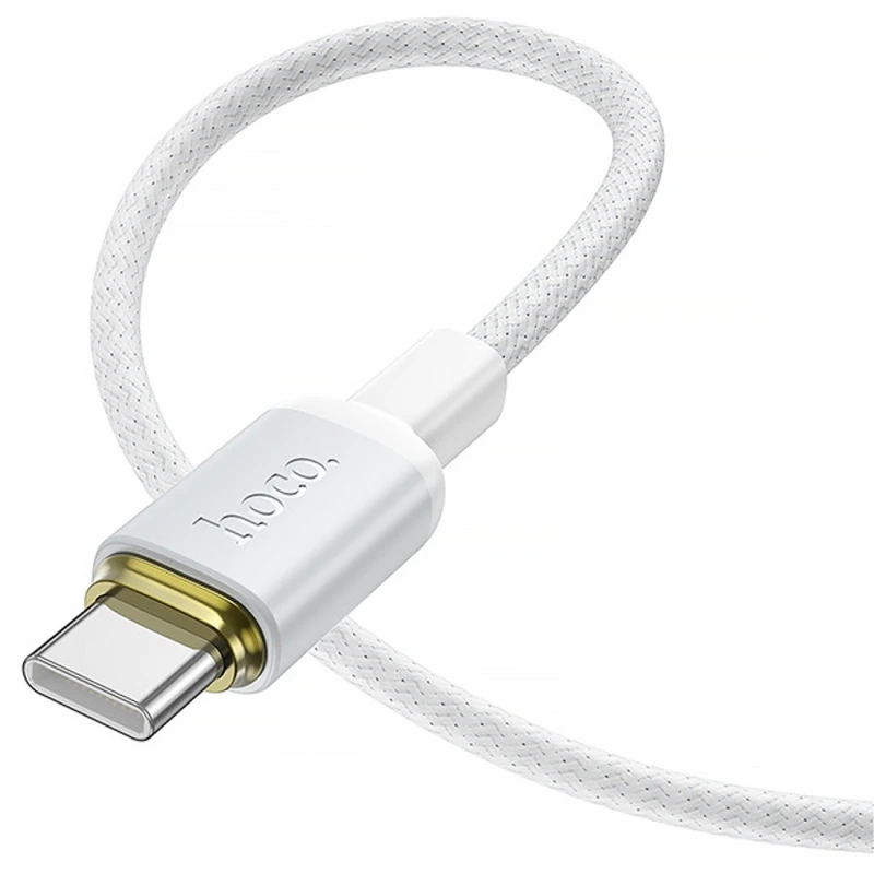 Кабель HOCO X128 Benefit charging data cable Type-C White