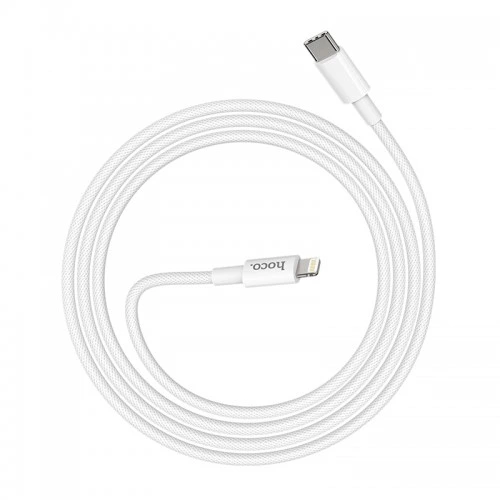 Кабель HOCO X56 New original PD charging data cable for iP White