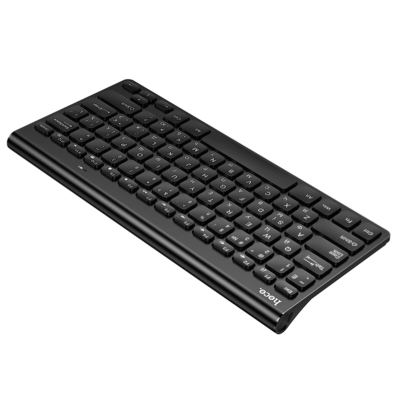 Клавіатура HOCO GM70 Dragon 2.4G wireless mini keyboard(Ukrainian version) Black — фото 5
