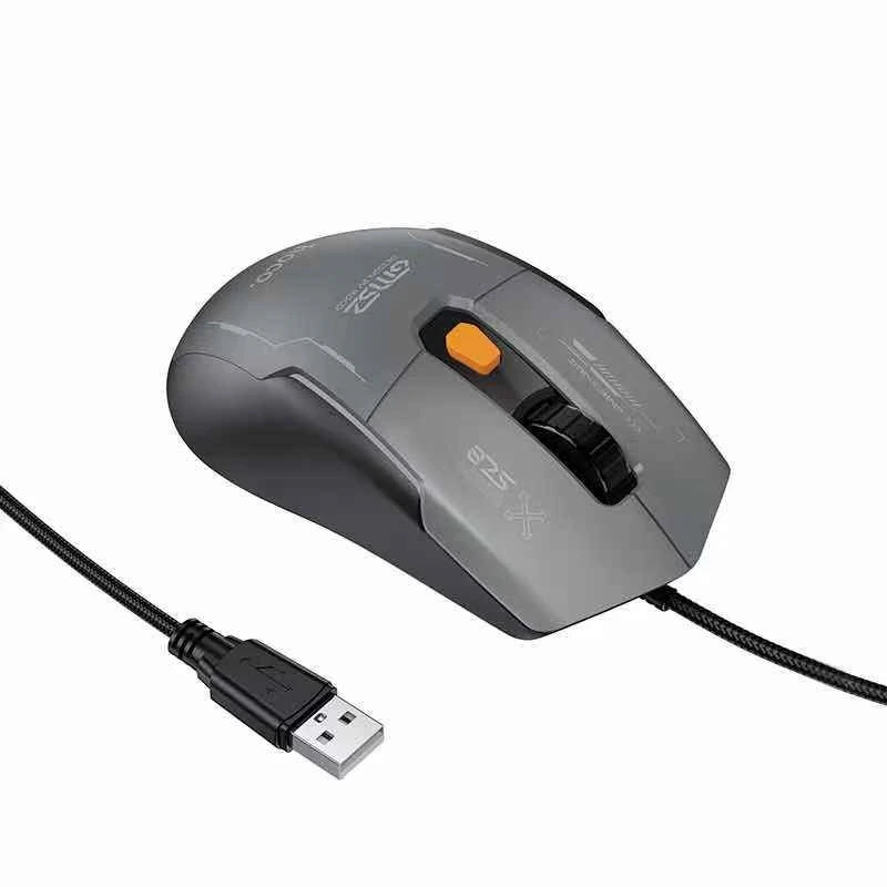 Маніпулятор миша HOCO GM52 Reddy RGB gaming wired mouse Black — фото 3