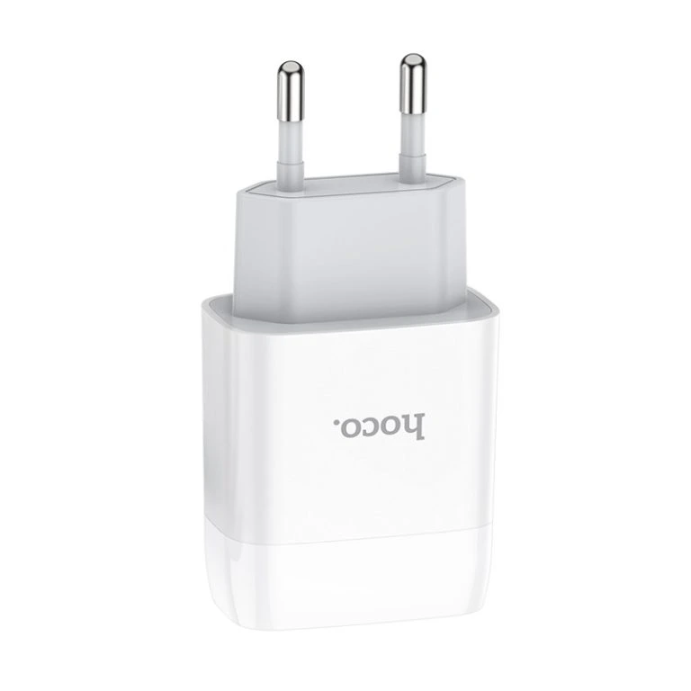 Мережевий зарядний пристрій HOCO C72A Glorious single port charger 10.5W White
